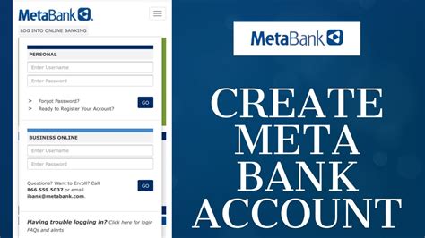 set up your savings goals, we&39;ll start working toward them. . Metabank sign up